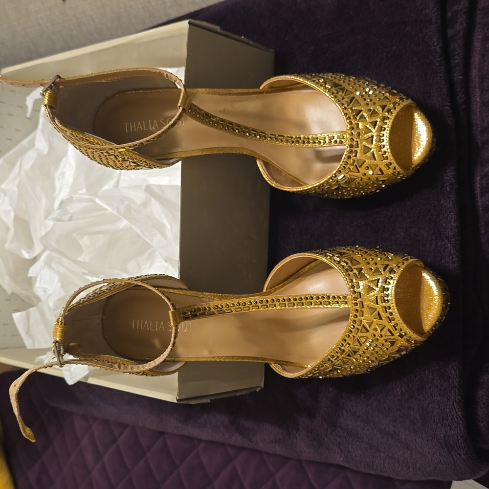 Gold Heels